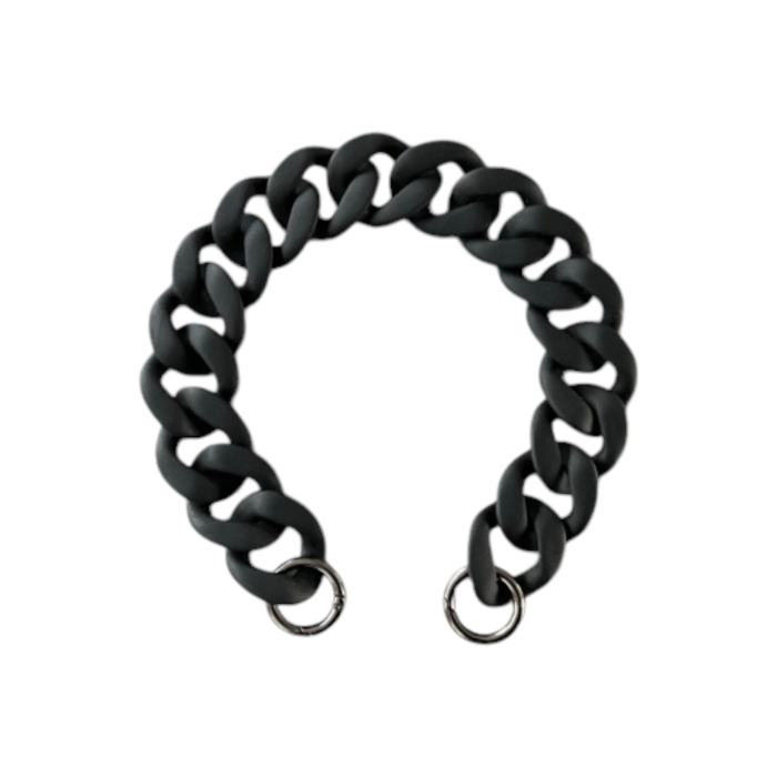 CHAIN ACRYL DEEPBLACK 37 cm Acrylkette